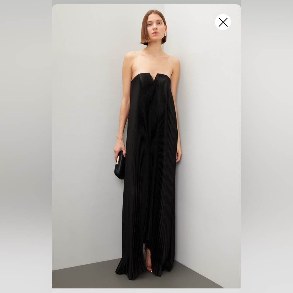 L’IDEE Black Tie Gown in Noir